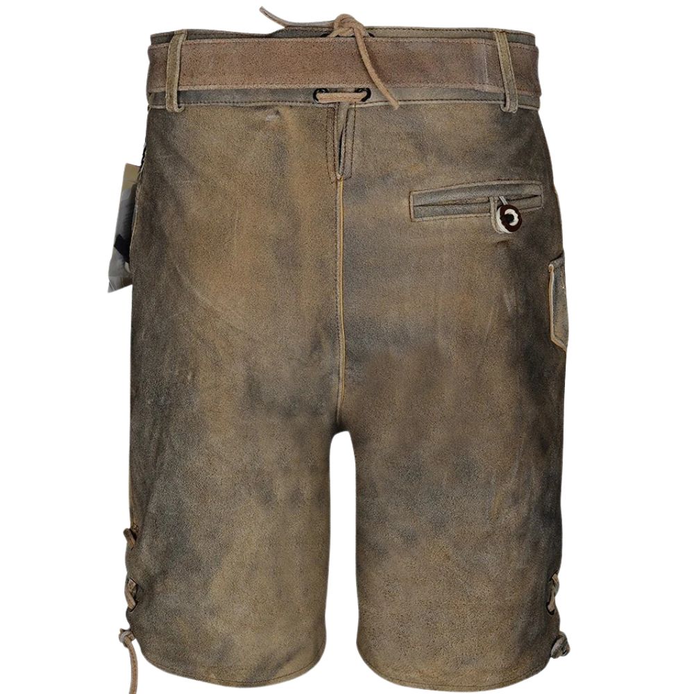 Oktoberfest Authentic Bavarian Lederhosen Costume | German Suede Leather Outfit
