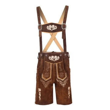 Oktoberfest Bavarian Trachten Lederhosen | Authentic German Suede Leather Outfit