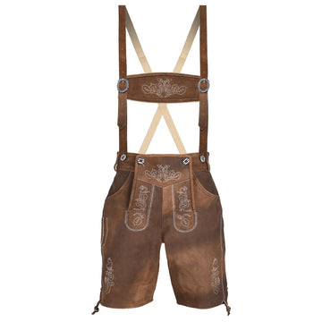 Oktoberfest Antique Bavarian Suede Lederhosen | Traditional German Costume Outfit